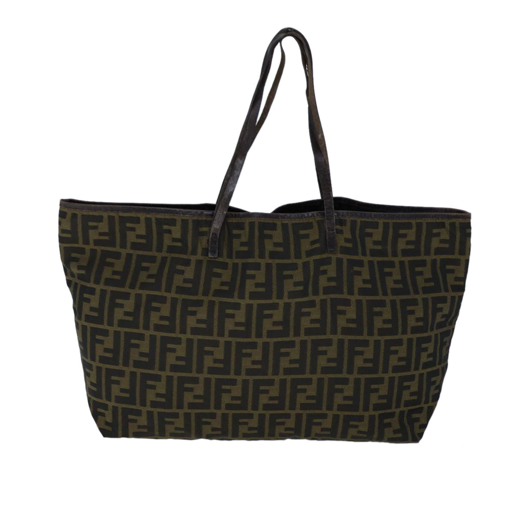 FENDI Zucca Canvas Tote Bag Brown71833