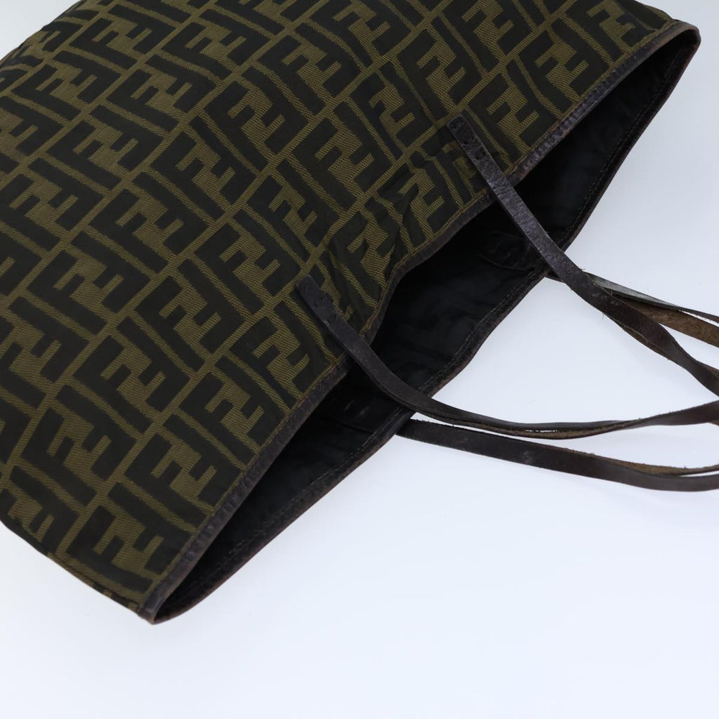 FENDI Zucca Canvas Tote Bag Brown71833