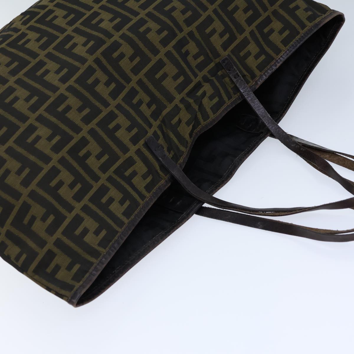FENDI Zucca Canvas Tote Bag Brown71833