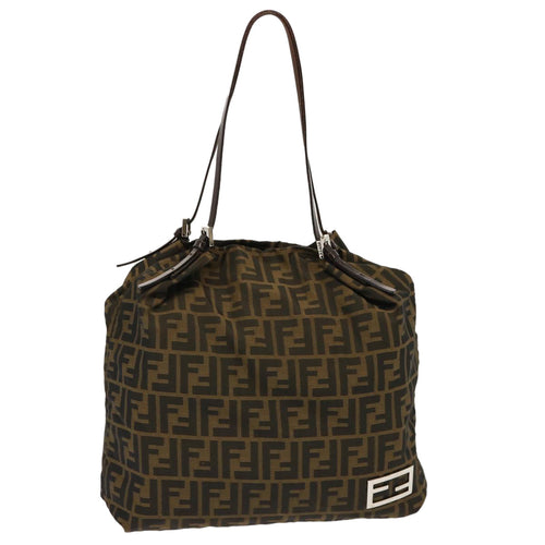 FENDI Zucca Canvas Tote Bag Brown71834
