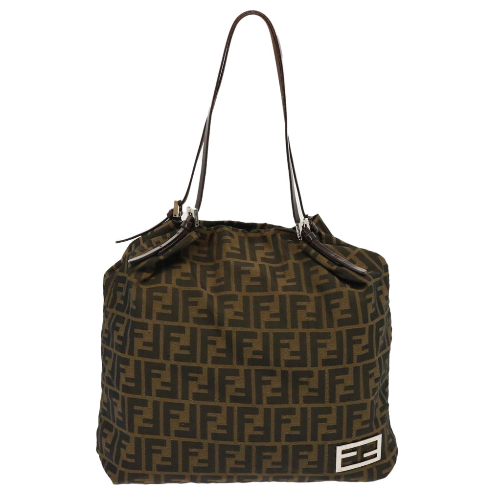 FENDI Zucca Canvas Tote Bag Brown71834