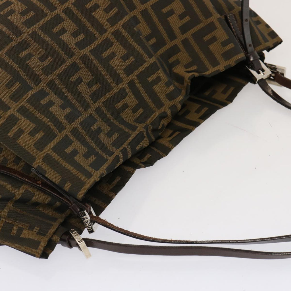 FENDI Zucca Canvas Tote Bag Brown71834