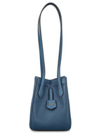 Fendi Origami Mini Bucket Bag Blue