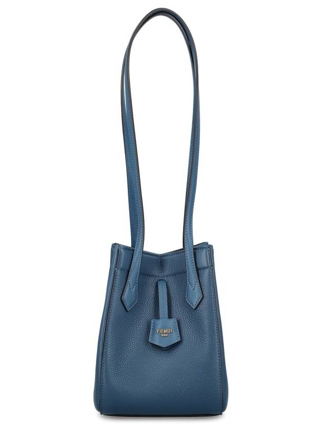 Fendi Origami Mini Bucket Bag Blue