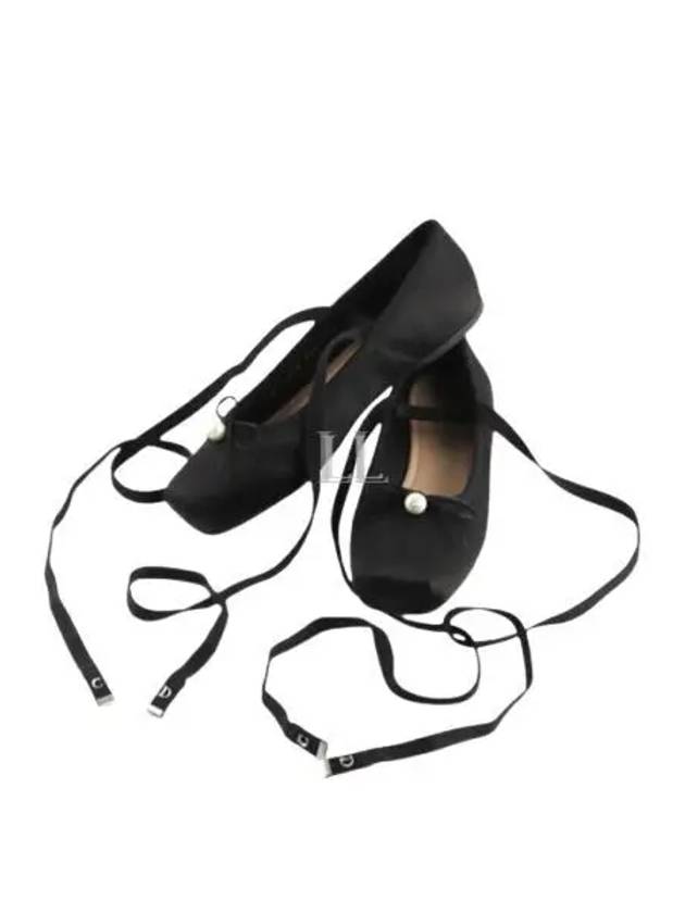 D Joy Ballerina Flat Black Dior