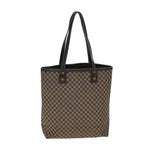 CELINE Macadam Canvas Tote Bag Beige  71888