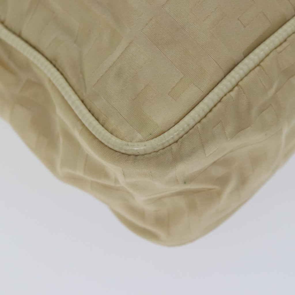 FENDI Zucca Canvas Hand Bag 2way Cream71902