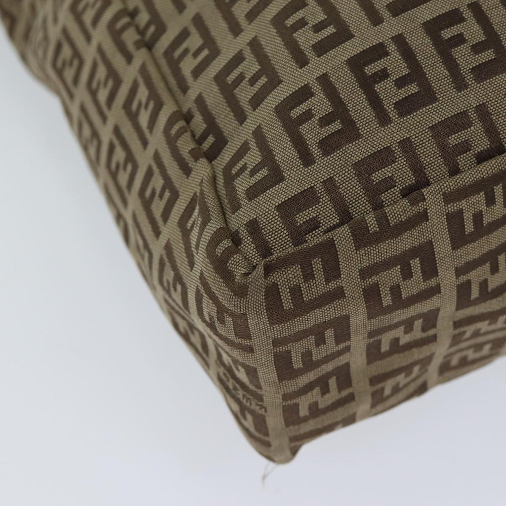 FENDI Zucchino Canvas Tote Bag Beige71920