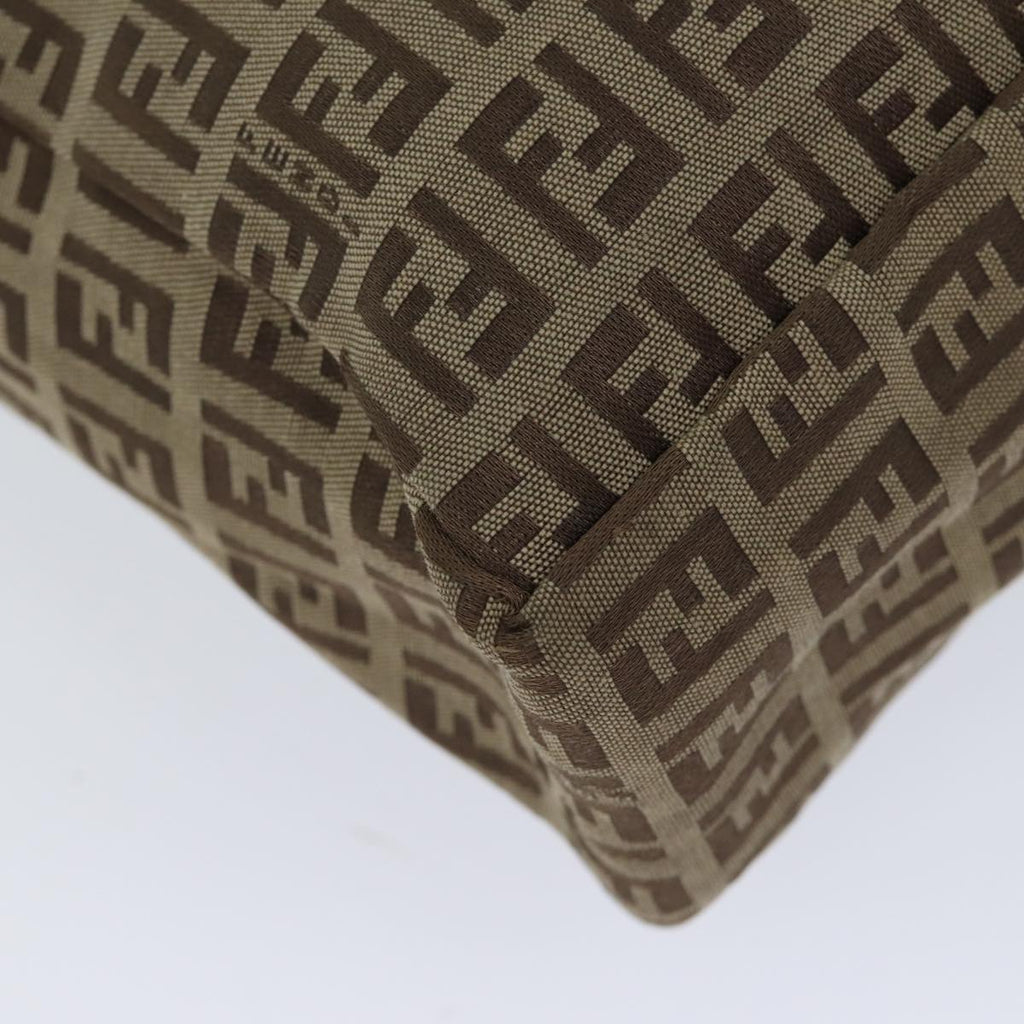 FENDI Zucchino Canvas Tote Bag Beige71920