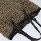 FENDI Zucchino Canvas Tote Bag Beige71920