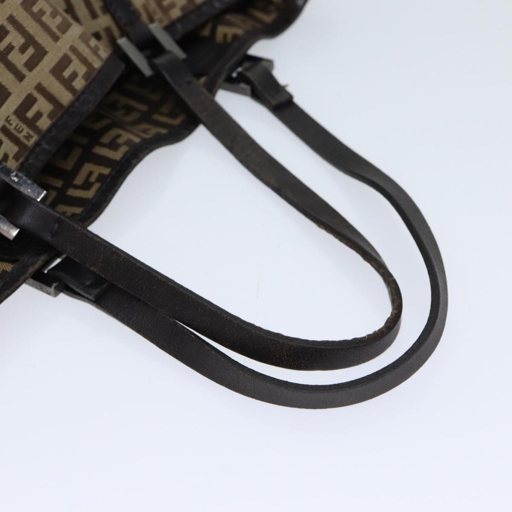 FENDI Zucchino Canvas Tote Bag Beige71920
