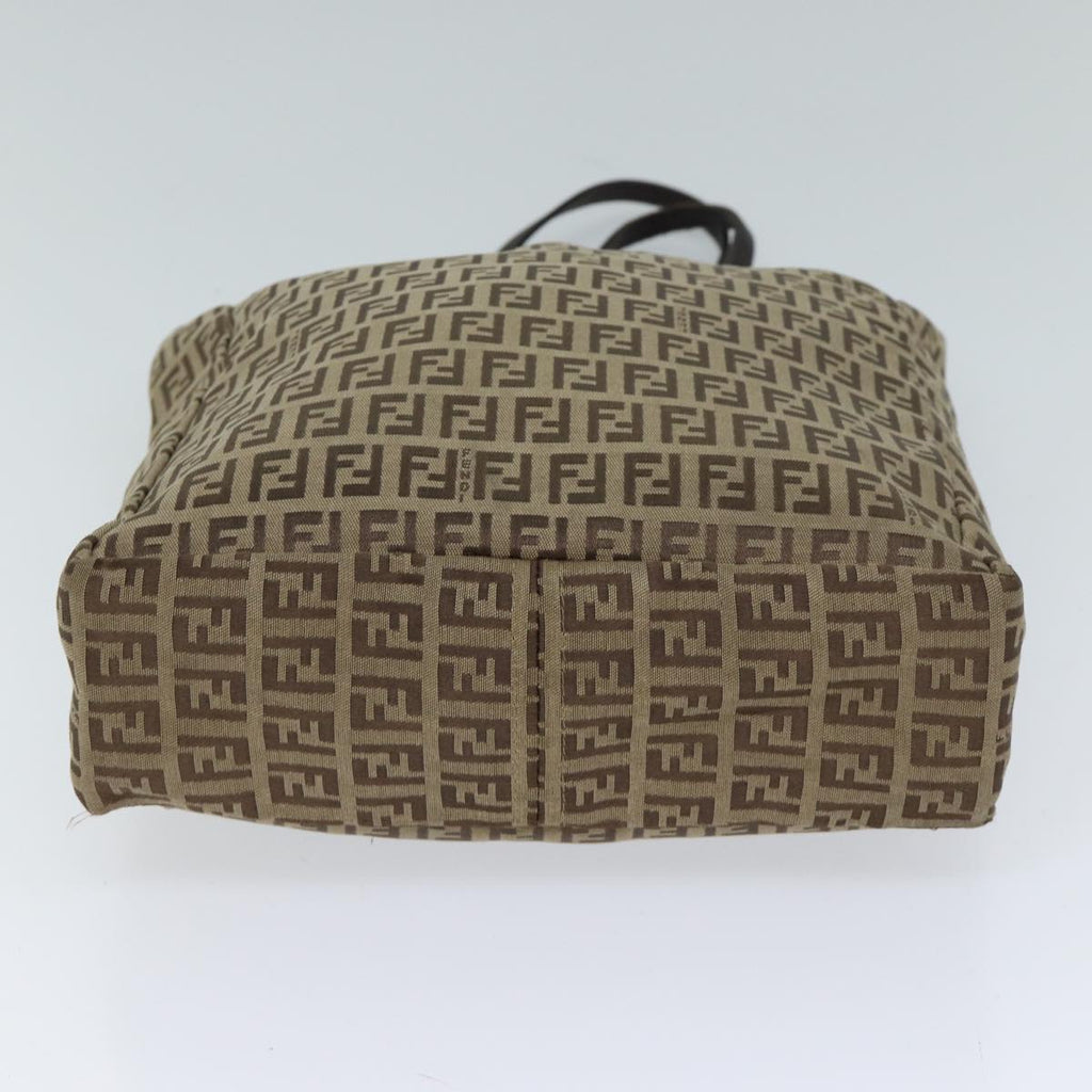 FENDI Zucchino Canvas Tote Bag Beige71920