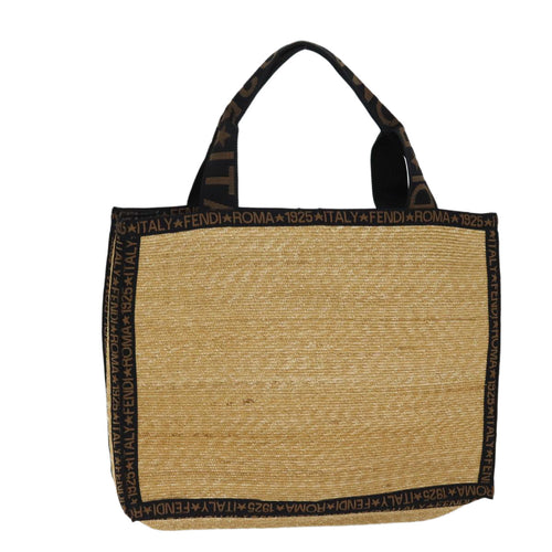 FENDI Tote Bag Raffia Beige71921