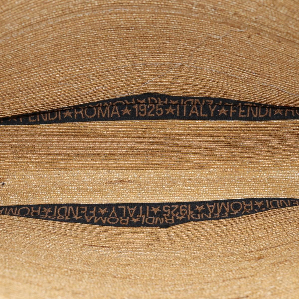 FENDI Tote Bag Raffia Beige71921