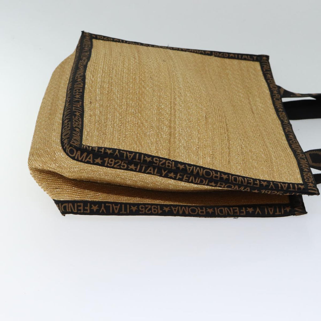 FENDI Tote Bag Raffia Beige71921