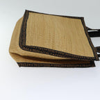 FENDI Tote Bag Raffia Beige71921