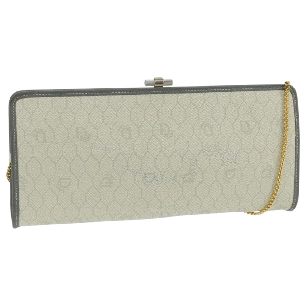 Dior Honeycomb  Canvas Shoulder Bag (Pre-Owned)