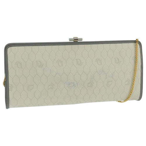 Dior Honeycomb  Canvas Shoulder Bag (Pre-Owned)