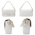 Fendi Baguette Bag White Canvas 8BR600