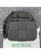 Bottega Veneta Cassette Padded Tech Small Cross Bag Dark Grey