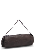 Fendi,  Brown Leather Selleria Shoulder Bag, Brown