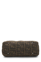 Fendi,  Brown Zucca Wool Handbag, Brown