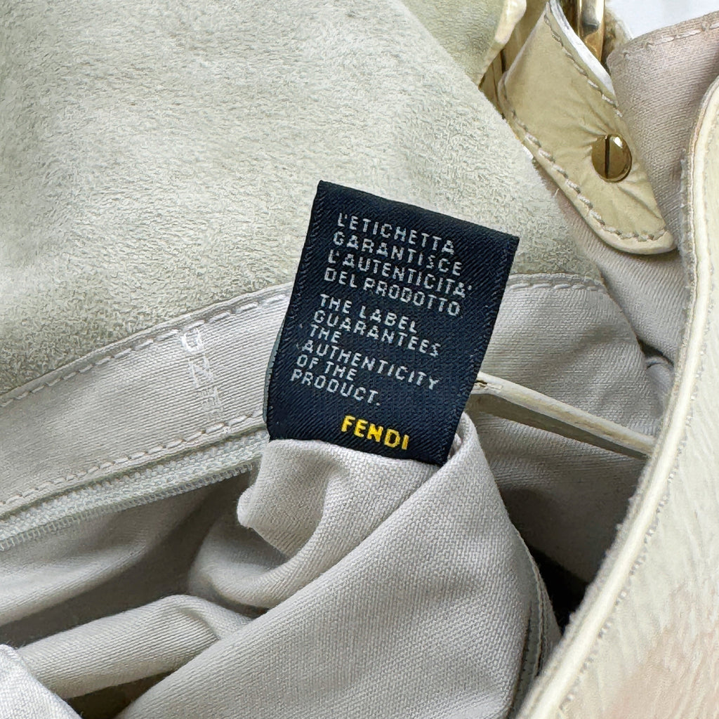 Fendi Baguette Patent Lather Shoulder Bag TWS