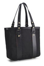 Fendi,  Black Zucchino Canvas Tote Small, Black