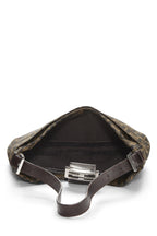Fendi,  Brown Zucca Canvas Shoulder Bag, Brown
