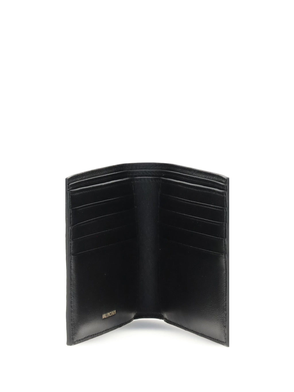Balenciaga Men Logo Plaque Wallet