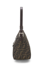 Fendi,  Brown Zucca Canvas Shoulder Bag, Brown