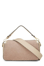 Fendi,  Pink Shearling Baguette Crossbody, Pink