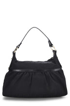 Fendi,  Black Zucca Canvas Chef Hobo, Black