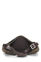 Fendi,  Brown Zucca Canvas Shoulder Bag, Brown