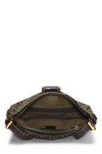 Fendi,  Brown Zucca Canvas Shoulder Bag, Brown