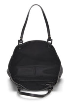 Fendi,  Black Zucchino Canvas Tote Small, Black