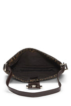 Fendi,  Brown Zucca Canvas Shoulder Bag, Brown