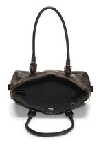 Fendi,  Brown Zucchino Canvas Shoulder Bag, Brown