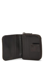 Fendi,  Brown Zucca Canvas Compact Wallet, Brown