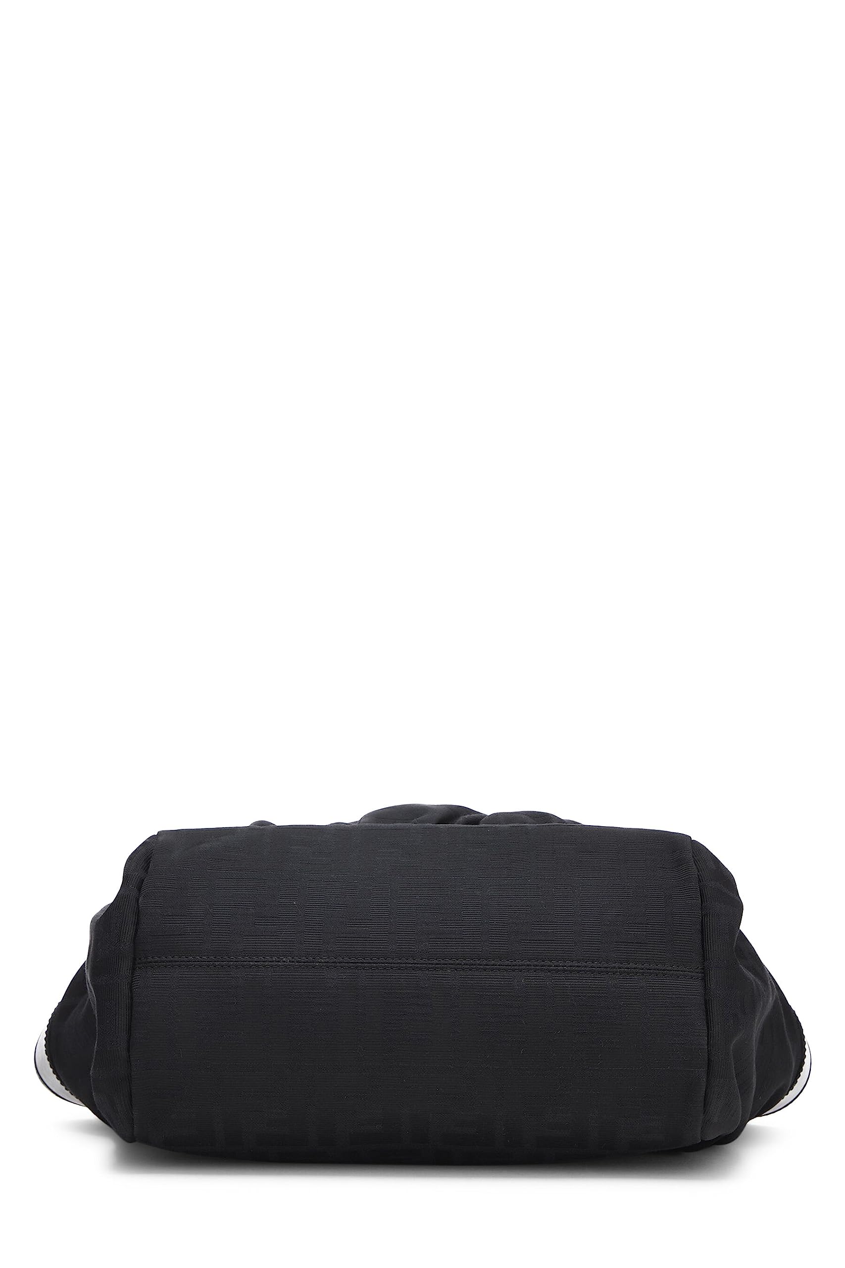 Fendi,  Black Zucca Chef Tote Small, Black