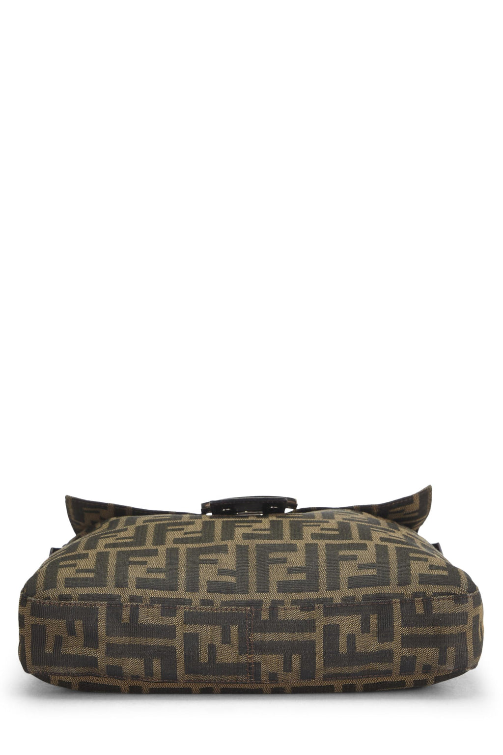 Fendi,  Brown Zucca Canvas Shoulder Bag, Brown
