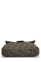 Fendi,  Brown Zucca Canvas Shoulder Bag, Brown