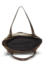 Fendi,  Brown Zucca Canvas Grand Shopping Tote Medium, Brown