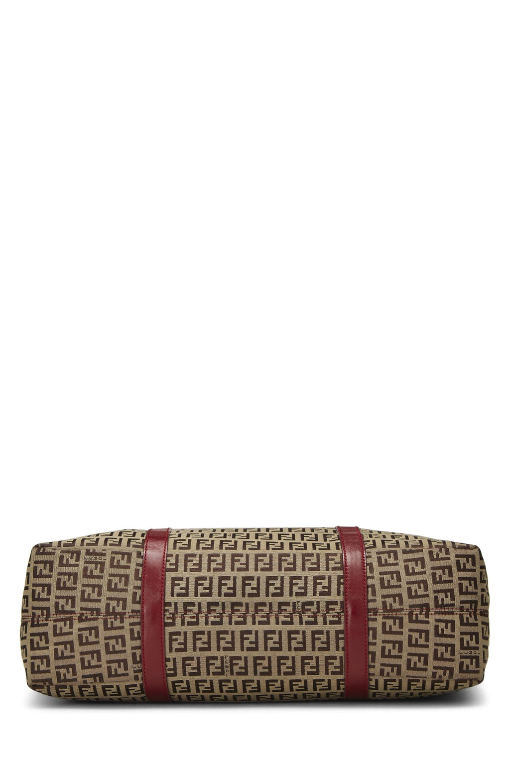 Fendi,  Red Zucchino Canvas Tote, Red