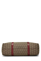 Fendi,  Red Zucchino Canvas Tote, Red