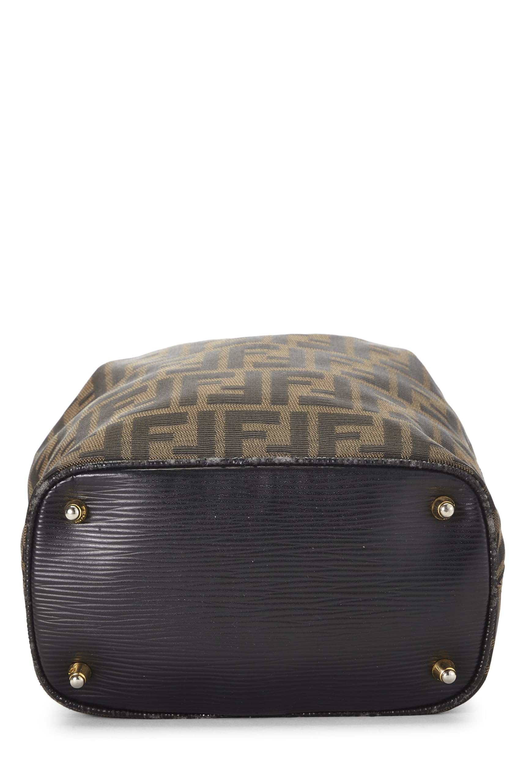 Fendi,  Brown Zucca Bucket Backpack Mini, Brown