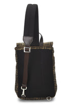Fendi,  Brown Zucca Fendiness Backpack Small, Brown