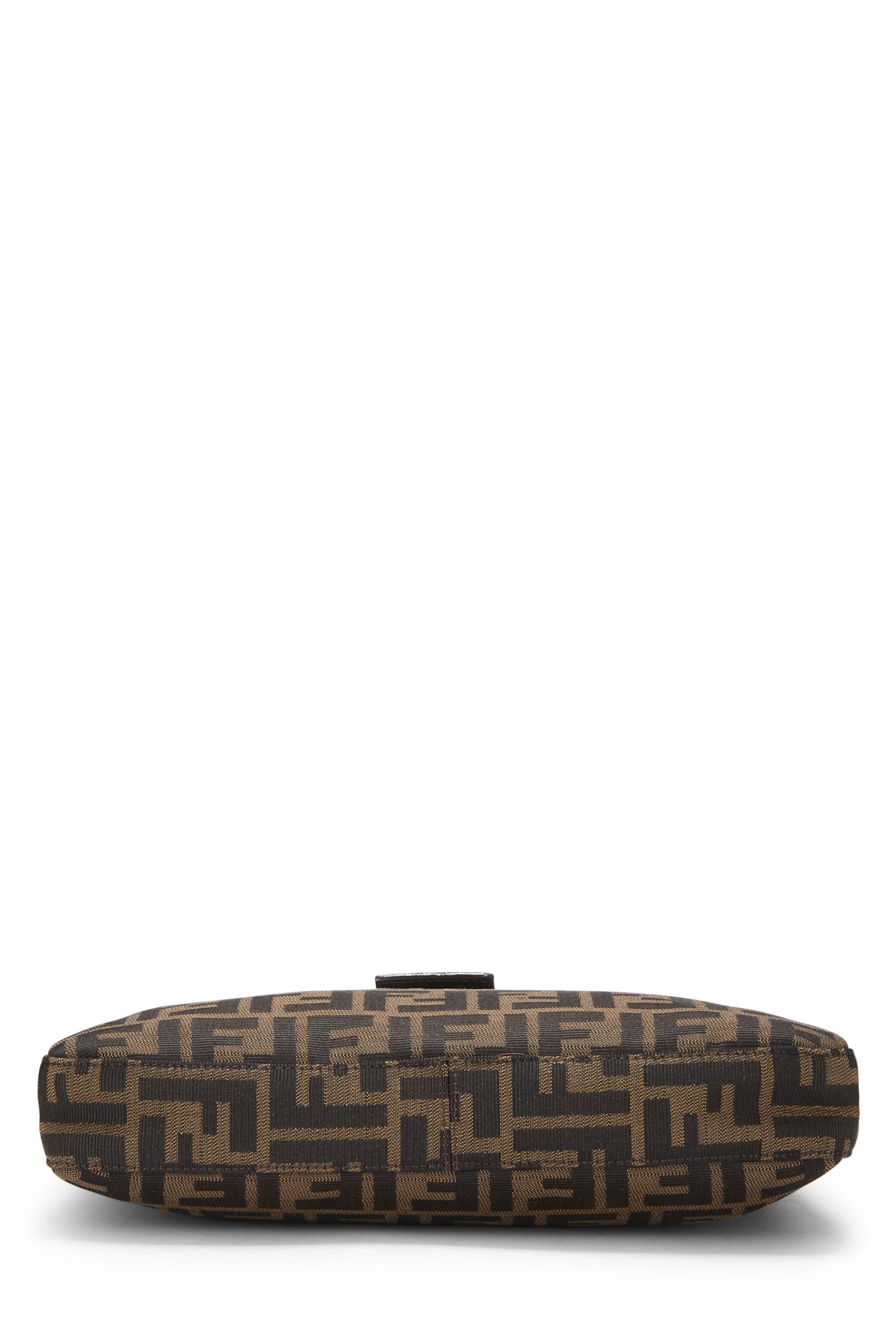 Fendi,  Brown Zucca Canvas Shoulder Bag, Brown