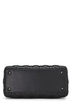 Dior,  Black Cannage Quilted Lambskin Lady Dior Medium, Black