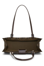 Fendi,  Brown Zucca Canvas Shopping Tote Small, Brown